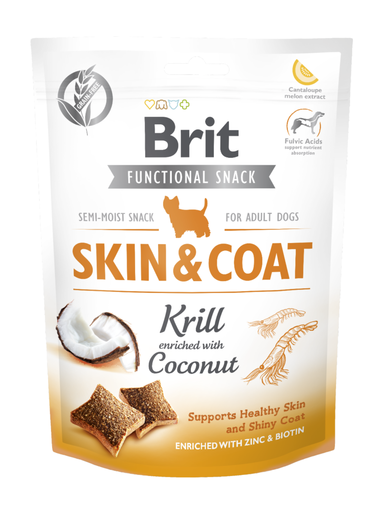 Brit Snack Skin & Coat