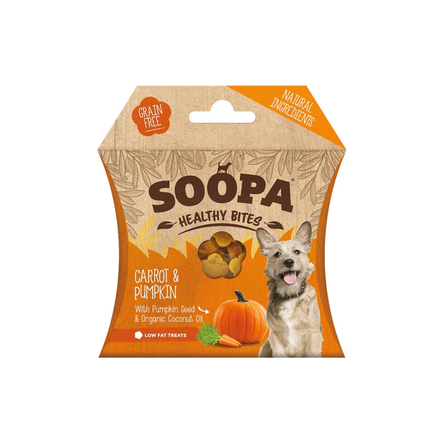 dynia w diecie psa, Soopa Healthy Bites Carrot & Pumpkin
