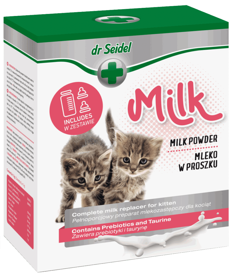 mleko dla małych kotów, Pets Style, dr Seidel Milk Powder 