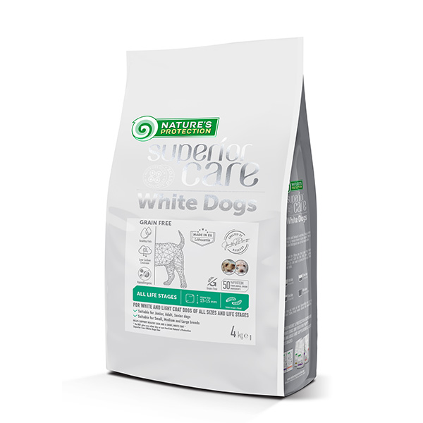 Nature's Protection Superior Care White Dogs Grain Free Insect